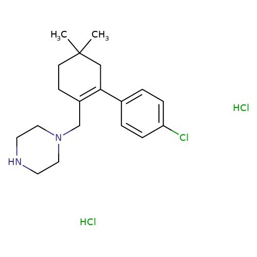 CAS:1628047-87-9|1-[[2-(4-Χλωροφαινυλ)-4,4-διμεθυλ-1-κυκλοεξέν-1-υλ]μεθυλ]πιπεραζίνη Διυδροχλωρική