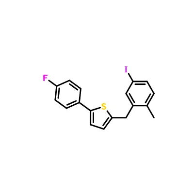 CAS 898566-17-1|2-(4-Φθοροφαινυλ)-5-[(5-ιωδο-2-μεθυλφαινυλ)μεθυλ]θειοφαίνιο