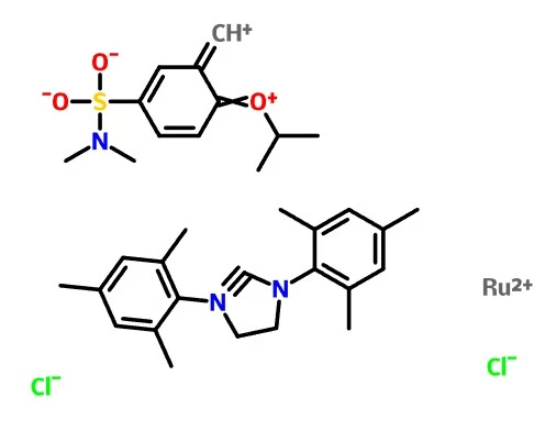 CAS 918870-76-5 Διχλωρο(1,3-διμεσιτυλ-2-ιμιδαζολιδινυλιδένιο)[5-(διμεθυλσουλφαμοϋ L)-2-ισοπροποξυβενζυλιδένιο]ρουθήνιο