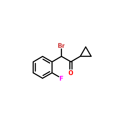 CAS 204205-33-4|2-Βρώμο-2-(2-φθοροφαινυλ)-1-κυκλοπροπυλαιθανόνη