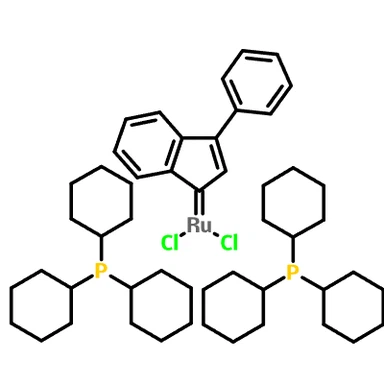 CAS 250220-36-1|Διχλωριούχο (3-Φαινυλ-1Η-ινδεν-1-υλιδενο)δις(τρικυκλοεξυλφωσφίνη) ρουθήνιοΜ(IV)