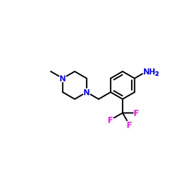 CAS 694499-26-8|4-(4-Μεθυλπιπεραζινομεθυλ)-3-(τριφθορομεθυλ)ανιλίνη