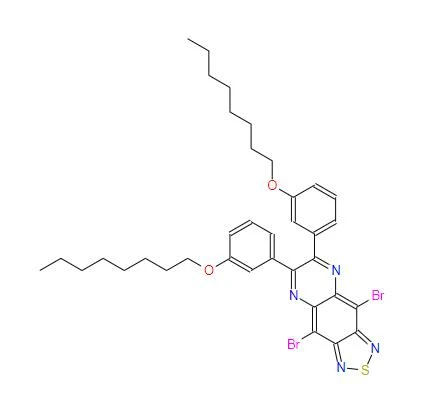 CAS:1454835-30-3丨4,9-διβρωμο-6,7-δις(3-(οκτυλοξυ)φαινυλ)-[1,2,5]θειαδιαζολο[3 ,4-g]κινοξαλίνη