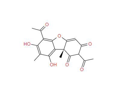 CAS: 7562-61-0 丨 (+)-Usnic Acid
